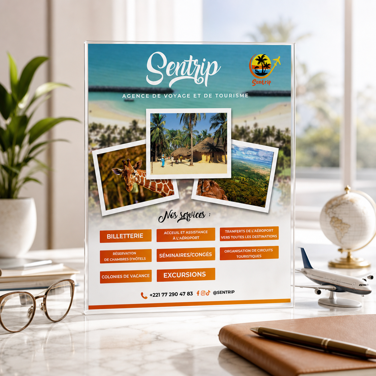 Supports Print & Branding