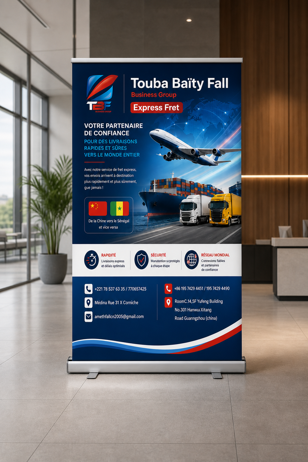 Supports Print & Branding